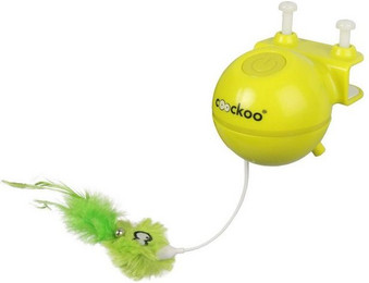 Produktbild von Coockoo Tier-Intelligenzspielzeug Laserspielzeug Roxy Limone