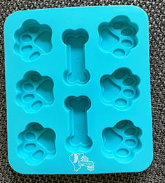 Produktbild von CoolPets Eisform Dog Ice Mix Tray blau - 18 cm