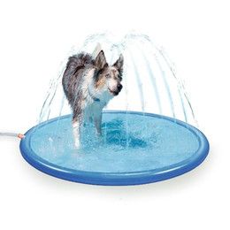 Produktbild von CoolPets Hundepool mit Sprinkleranlage Größe S