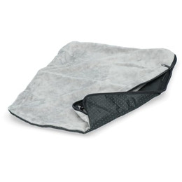 Produktbild von Coolpets Kühlmattenbezug Anti-Rutsch Größe S 40x30cm Grau Fleece - 1 Stk.