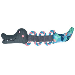 Produktbild von CoolPets Pull me! Crocky rope (Flamingo)
