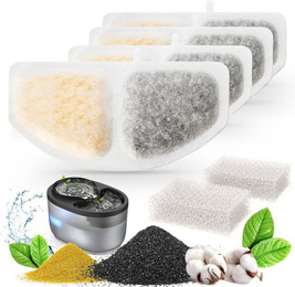 Produktbild von Coonoor Trinkbrunnen Ultraleiser Katzenbrunnen 2,3L BPA-frei - 2,3 l