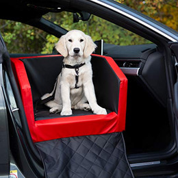 Produktbild von CopcoPet Hundeautositz Rücksitz und Vordersitz Hundebett