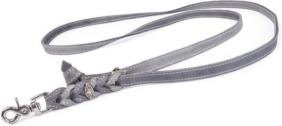 Produktbild von CopcoPet Hundeleine Cezar Grau Edelstahl 2,40 m x 15 mm - 2,4 m