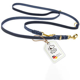 CopcoPet Hundeleine Fettlederleine Hundeleine geflochten dreifach – Bild 1 von 6