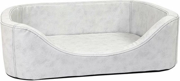 CopcoPet Tierbett Hundebett Stella Antik Weiß XL ca. 100 x 80 cm Kaltschaumstoff – Bild 1 von 5