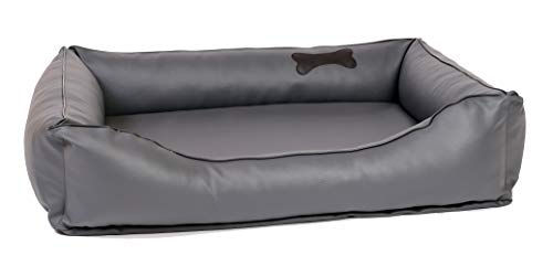 CopcoPet Tierbett Paco Hundebett Grau XXL - 125 x 90 cm Schaumstoff - Kissen – Bild 1 von 3