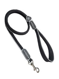 Produktbild von Coralpina Cinquetorri Hundeleine Schwarz Größe 4/6 - 110 cm
