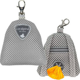 Coralpina Hundekotbeutelspender Cinquetorri - Grau – Bild 1 von 2