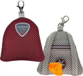 Coralpina Hundekotbeutelspender Cinquetorri Weinrot - 1 Stk. – Bild 1 von 2