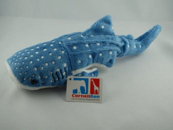 Produktbild von Cornelißen Tierkuscheltier Plüsch Walhai, ca. 28 cm, Polyester
