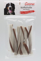 Produktbild von Corwex Büffelrolle mit Huhn Hundekauartikel 10 x 100 Gramm