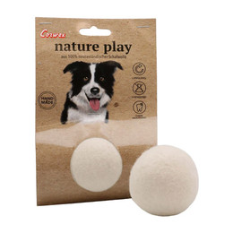 Produktbild von Corwex C-play Filz ball - weiß | 6 cm