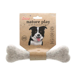 Produktbild von Corwex C-play Filz Knochen - grau | 21 cm