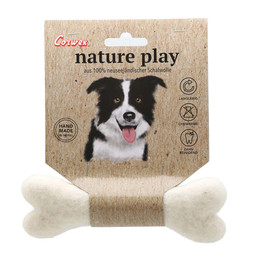 Produktbild von Corwex C-play Filz Knochen - weiß | 15 cm
