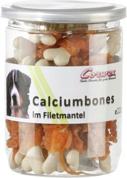 Produktbild von Corwex Calciumbones mit Hühnerfilet Hundesnack Calciumbones 10x 220g