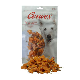 Produktbild von Corwex Hühnerbrust mit Fisch Hundesnack - 250 g