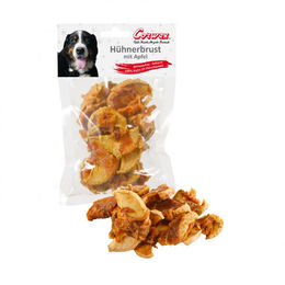 Produktbild von Corwex Hundesnack Hühnerbrust mit Apfel - 70 g