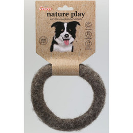 Produktbild von Corwex Hundespielzeug C-play Ring 15cm grau