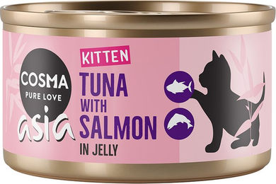 Produktbild von Cosma Asia Kitten Thunfisch mit Lachs - 6 x 85 g