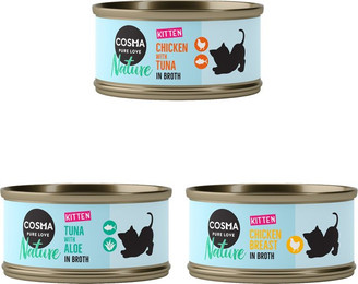 Produktbild von Cosma Nature Kitten Nassfutter Mixpaket - 6 x 70 g