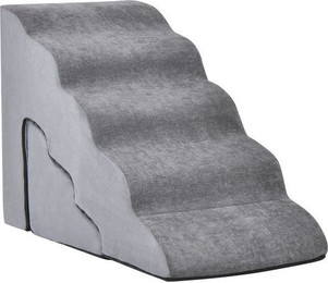 Produktbild von COSTWAY Haustiertreppe Hunderampe 5+3 Stufen