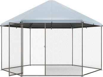 Produktbild von COSTWAY Hühnerstall Freilaufgehege für 8-15 Hühner