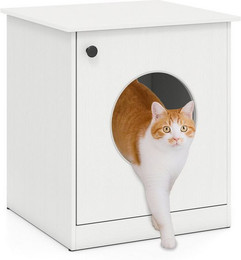 Produktbild von COSTWAY Katzenschrank mit Katzenklo