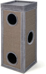 Produktbild von COSTWAY Kratzbaum, 4-stöckige Katzentonne, mit 3