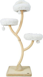 Produktbild von COSTWAY Kratzbaum Katzenbaum mit 3 Plüschbällen und Metallgestell