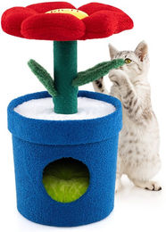 Produktbild von COSTWAY Kratzbaum, Katzenkratzbaum, mit Katzenhöhle, 72cm