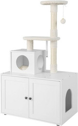 Produktbild von COSTWAY Kratzbaum Katzenschrank aus Holz