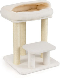 Produktbild von COSTWAY Kratzbaum, Katzenturm, mit Liegeplatz, Sprungplattform