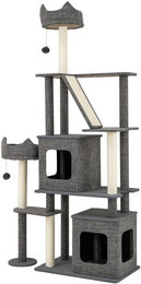Produktbild von COSTWAY Kratzbaum mit 2 Höhlen und Leiter 180 cm