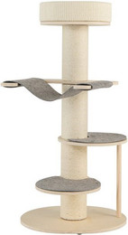 Produktbild von COSTWAY Kratzbaum mit Hängematte und 3 Plattformen