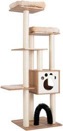 Produktbild von COSTWAY Kratzbaum mit Höhle und Kletterbaum 176 cm