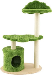 Produktbild von COSTWAY Kratzbaum mit Katzenhöhle und Sisal