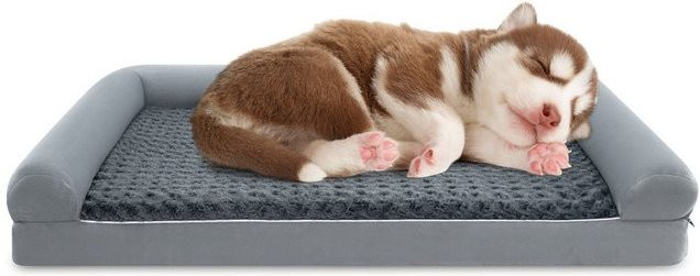 Produktbild von COSTWAY orthopädisches Hundebett mit waschbarem Bezug Größe L