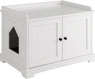 COSTWAY Tierhaus 2 in 1 Katzenhaus – Bild 1 von 5