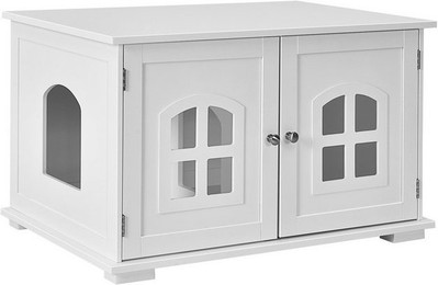 Produktbild von COSTWAY Tierhaus Katzenhaus mit 2 magnetischen Türen