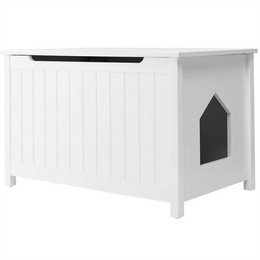 Produktbild von COSTWAY Tierhaus Katzenschrank mit abnehmbarer Trennwand