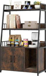 Produktbild von COSTWAY Tierhaus, Katzenschrank mit Bücherregal, Ladestation,