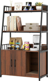 Produktbild von COSTWAY Tierhaus, Katzenschrank mit Bücherregal, Ladestation,