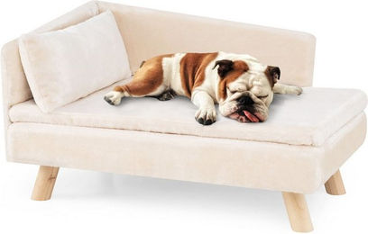 Produktbild von COSTWAY Tiersofa, Katzensofa, Katzencouch, mit 2 abnehmbaren Kissens