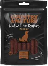 Produktbild von COUNTRY&amp;NATURE Zigarren Snacks mit Pferdefleisch für Hunde 20 x 85 g