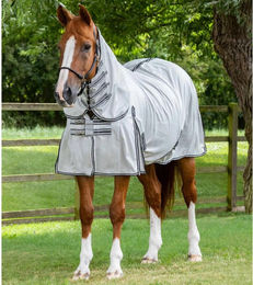 Produktbild von Couverture anti-mouches pour cheval Premier Equine Fly Lite 0 g