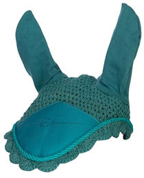 Produktbild von Covalliero Fliegenhaube Duavita türkis Pony