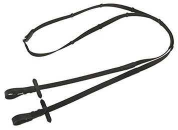 Produktbild von Covalliero Kerbl Antislip Gummizügel schwarz/braun Full 20 mm