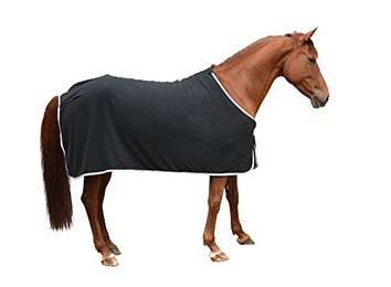 Produktbild von Covalliero Kerbl Fleecedecke Economic schwarz