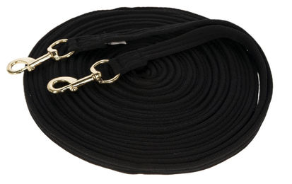 Produktbild von Covalliero Kerbl Soft-Doppellonge 17m schwarz - 17 m